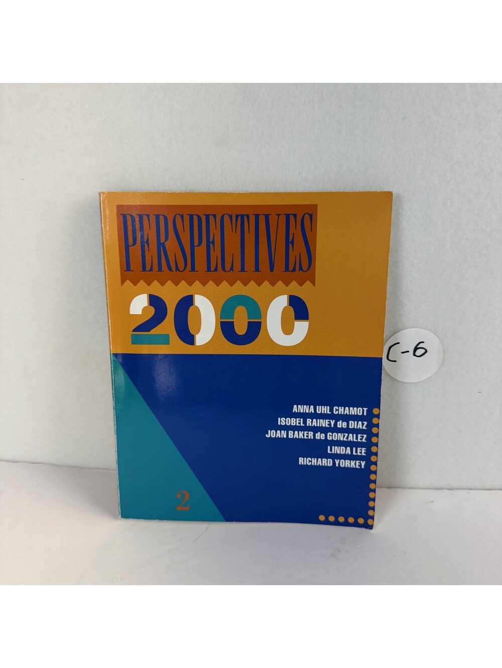 Perspectives 2000 Intermediate English 2 Textbook - Storage Location Number: C-6